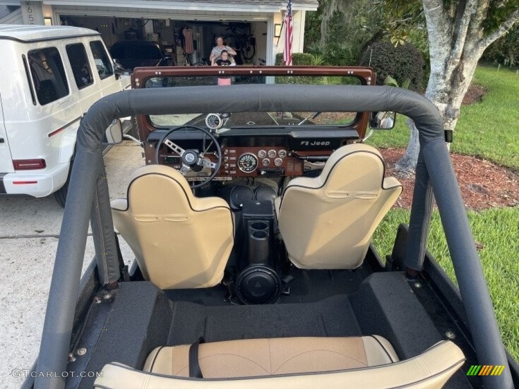 1976 Jeep CJ7 4x4 Interior Color Photos