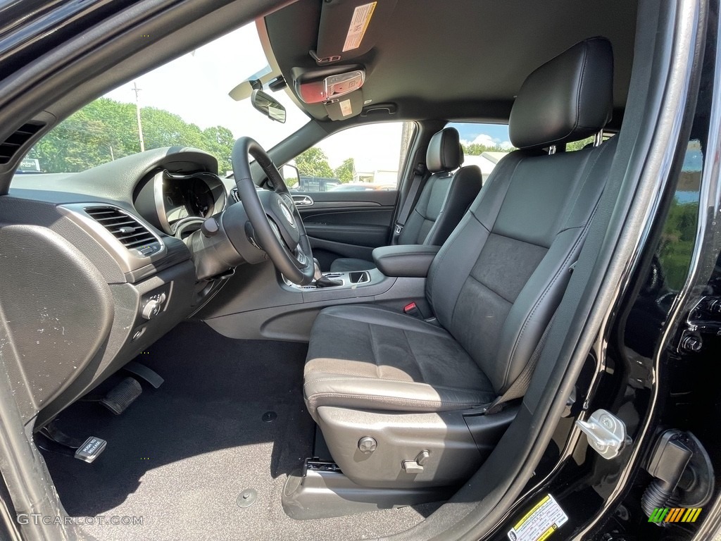 Black Interior 2021 Jeep Grand Cherokee Laredo 4x4 Photo #142436664