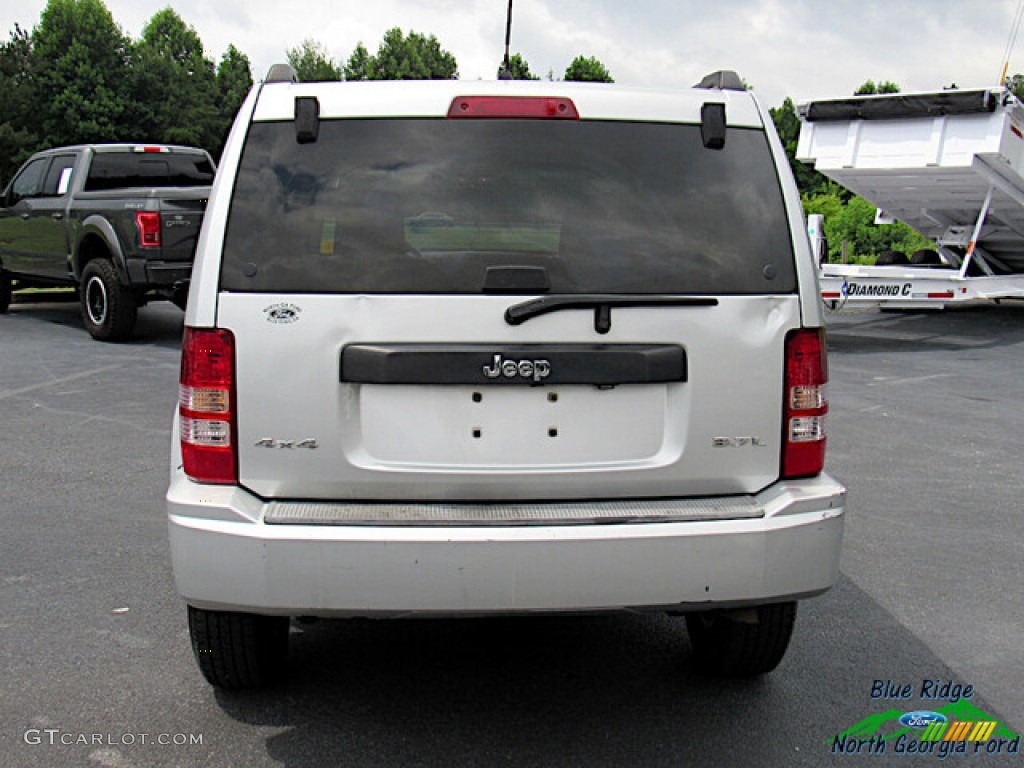 2008 Liberty Sport 4x4 - Bright Silver Metallic / Pastel Slate Gray photo #4