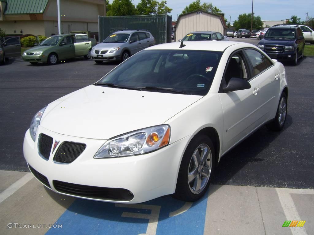 2008 G6 GT Sedan - Ivory White / Ebony Black photo #1