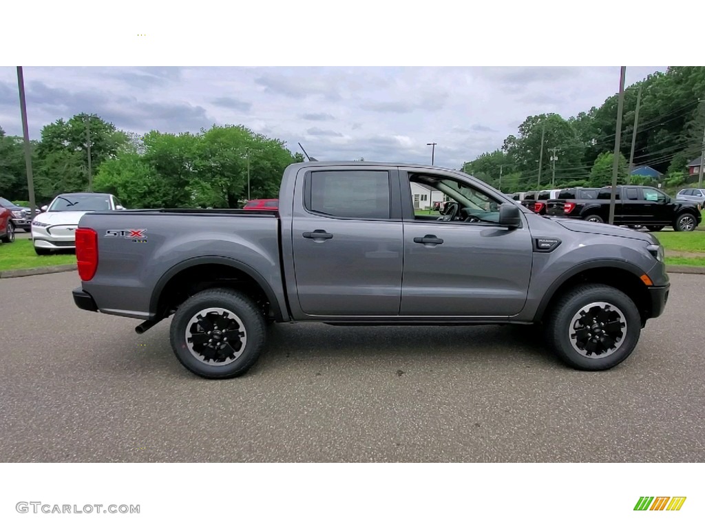 Carbonized Gray Metallic 2021 Ford Ranger STX SuperCrew 4x4 Exterior Photo #142437744