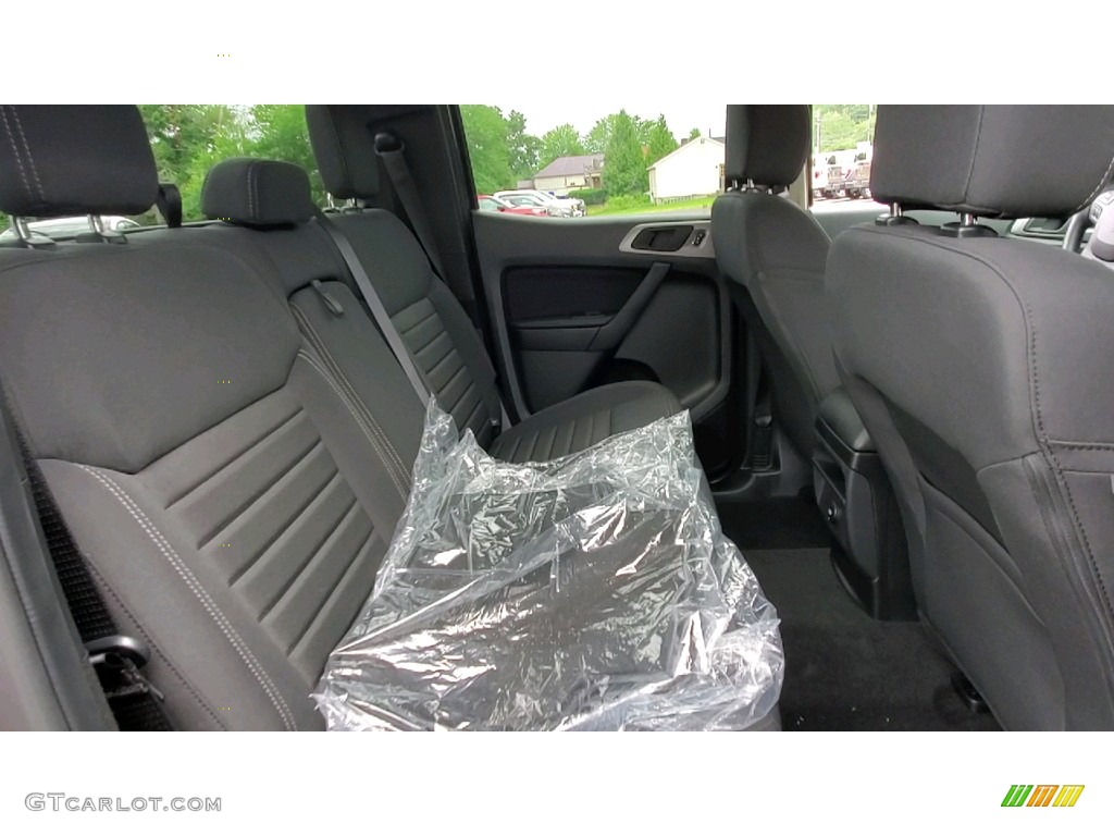 Ebony Interior 2021 Ford Ranger STX SuperCrew 4x4 Photo #142437921