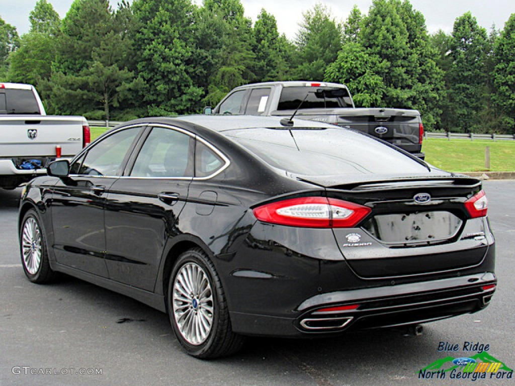 2014 Fusion Titanium - Tuxedo Black / Charcoal Black photo #3