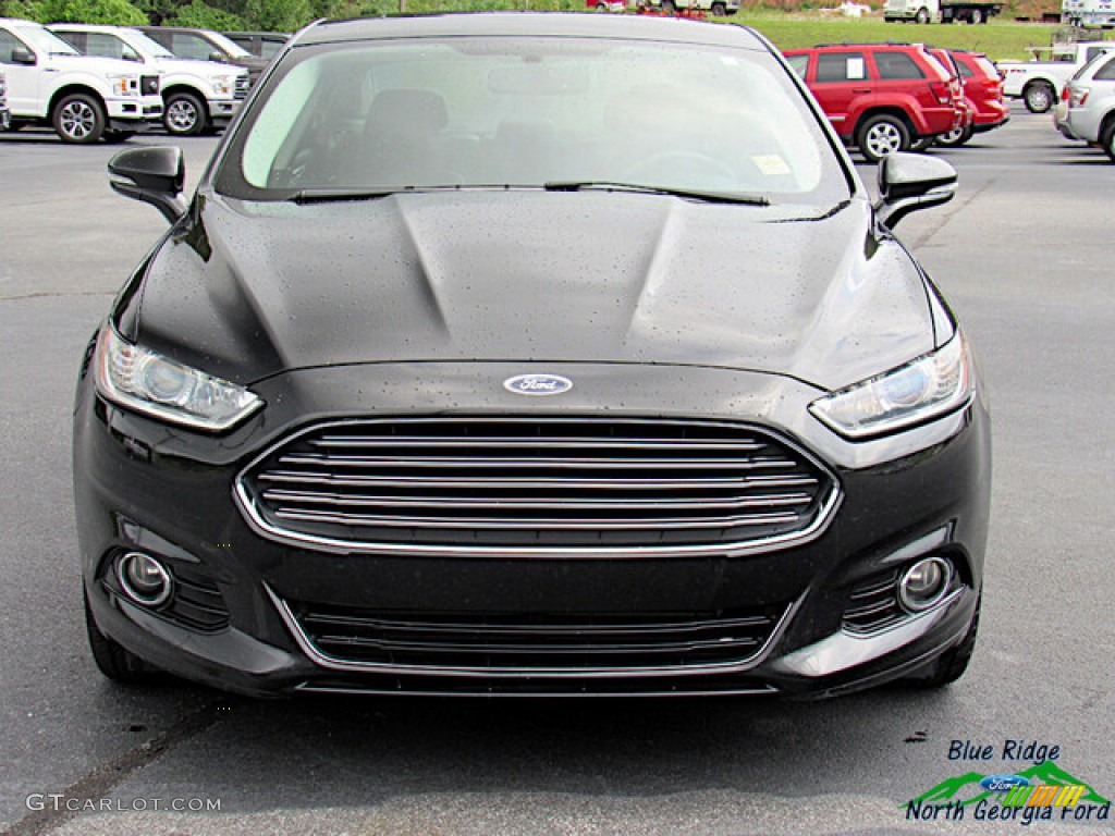 2014 Fusion Titanium - Tuxedo Black / Charcoal Black photo #8