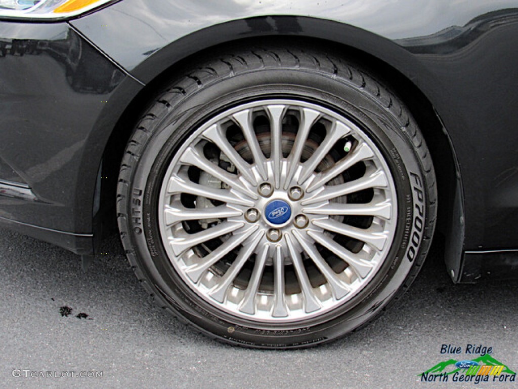 2014 Fusion Titanium - Tuxedo Black / Charcoal Black photo #9
