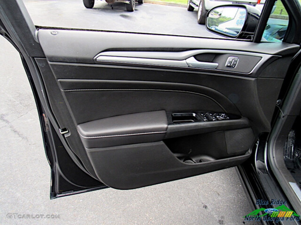 2014 Fusion Titanium - Tuxedo Black / Charcoal Black photo #10