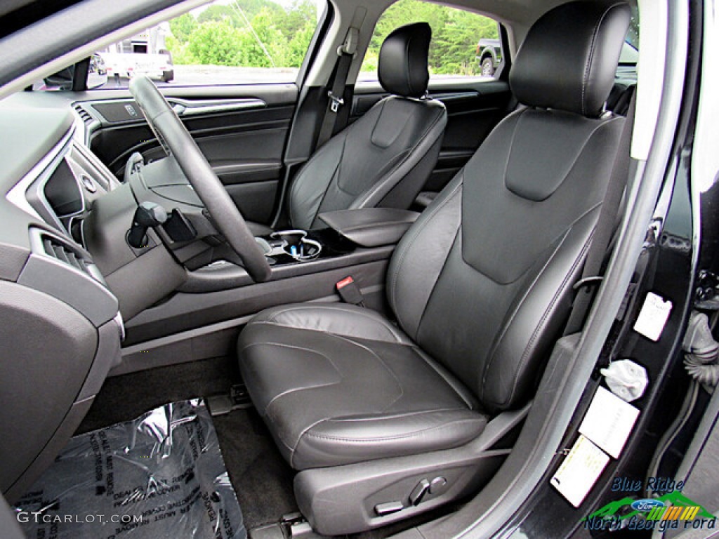 2014 Fusion Titanium - Tuxedo Black / Charcoal Black photo #11