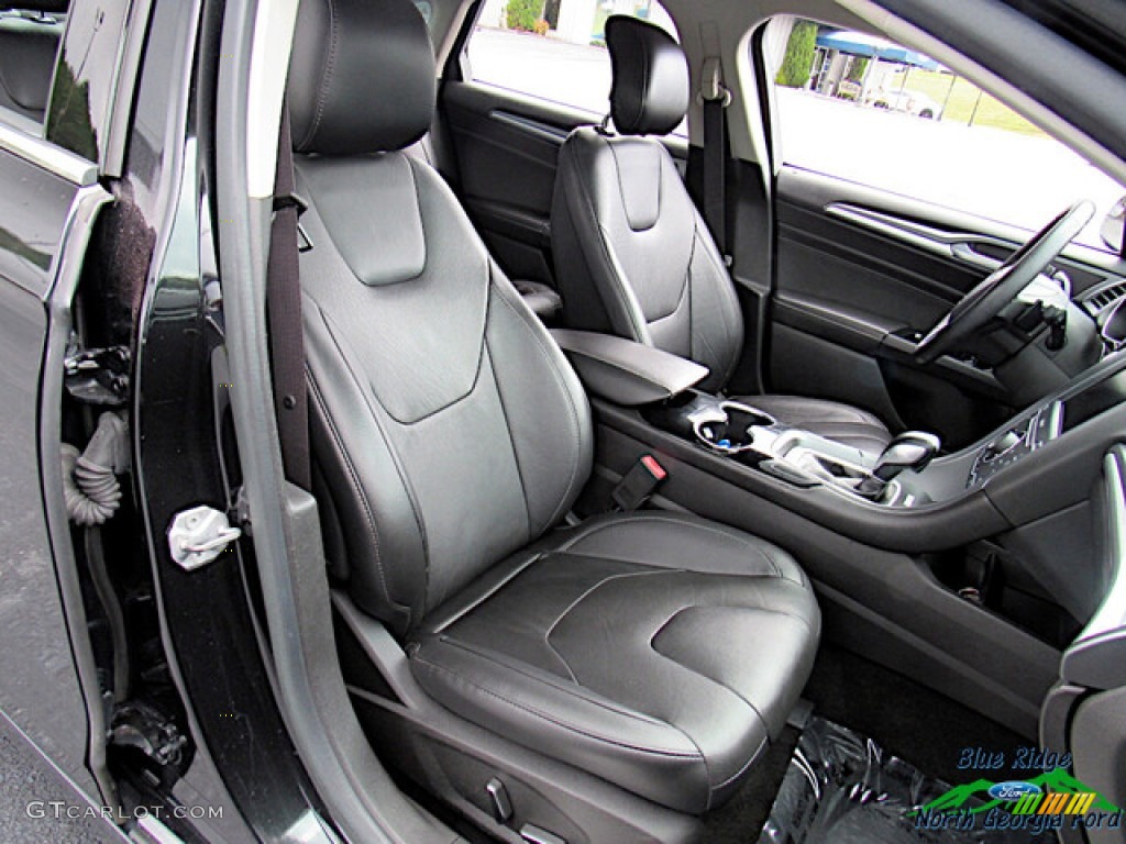 2014 Fusion Titanium - Tuxedo Black / Charcoal Black photo #12
