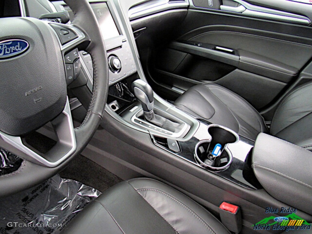 2014 Fusion Titanium - Tuxedo Black / Charcoal Black photo #25