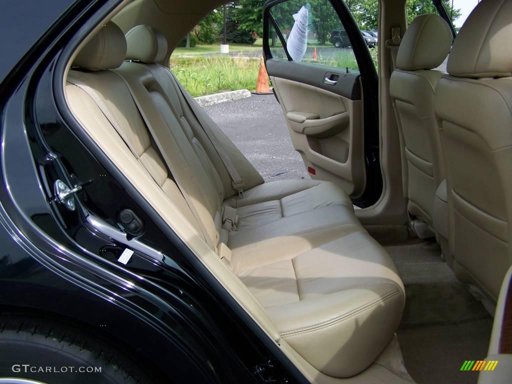 2006 Accord EX-L Sedan - Nighthawk Black Pearl / Ivory photo #11