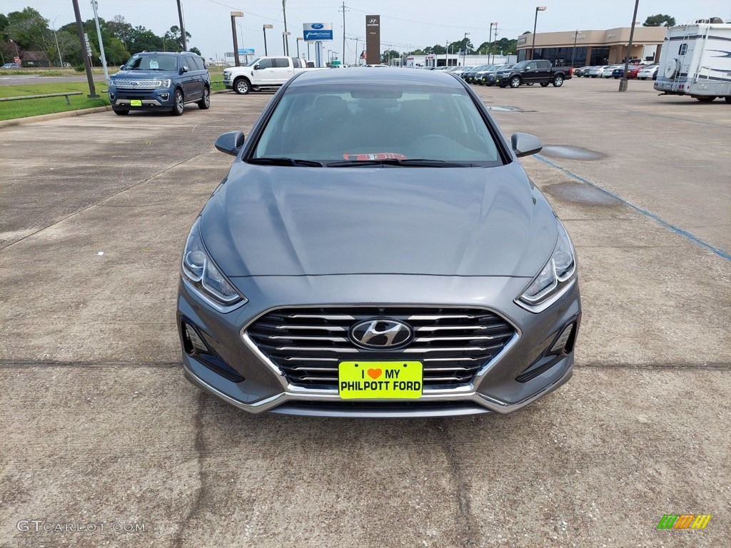 2019 Sonata SE - Machine Gray / Black photo #2