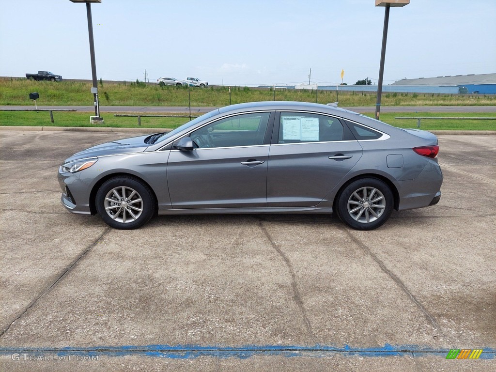 2019 Sonata SE - Machine Gray / Black photo #4