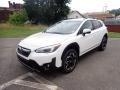 Crystal White Pearl 2021 Subaru Crosstrek Limited Exterior