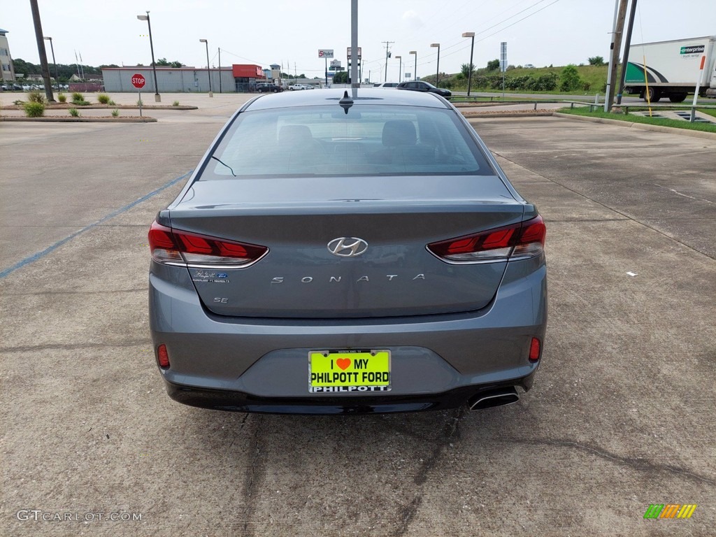 2019 Sonata SE - Machine Gray / Black photo #6