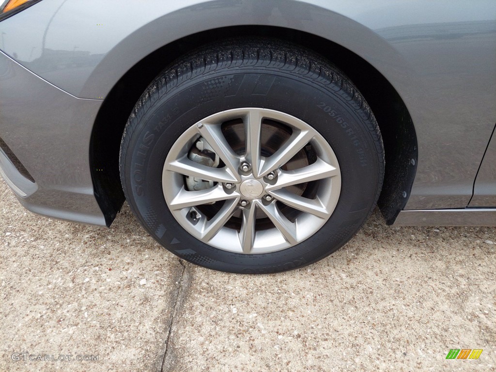 2019 Sonata SE - Machine Gray / Black photo #9