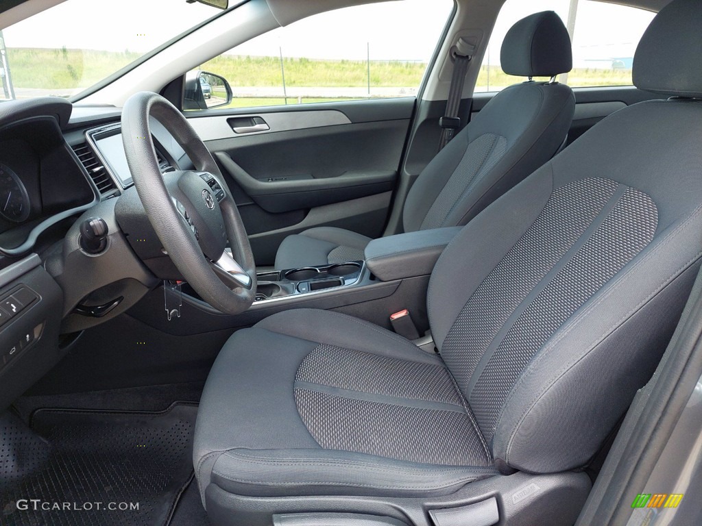 2019 Sonata SE - Machine Gray / Black photo #10