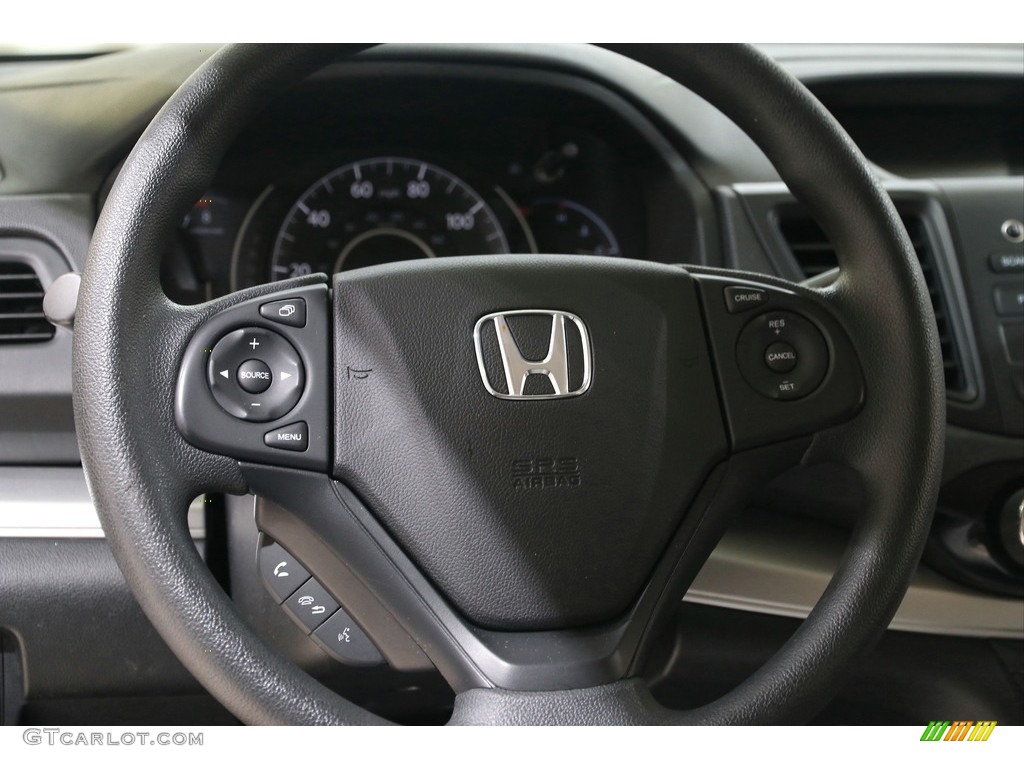 2016 Honda CR-V SE AWD Gray Steering Wheel Photo #142439971