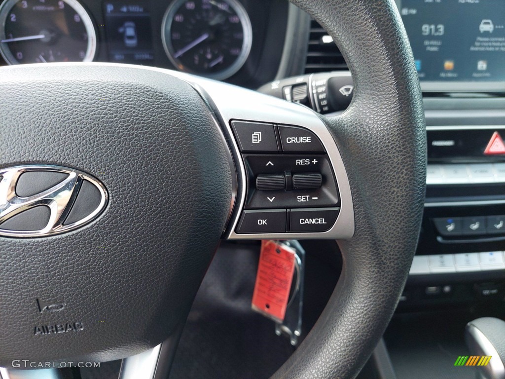 2019 Sonata SE - Machine Gray / Black photo #17