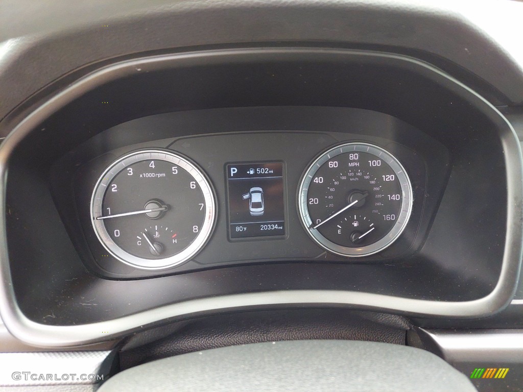 2019 Sonata SE - Machine Gray / Black photo #18