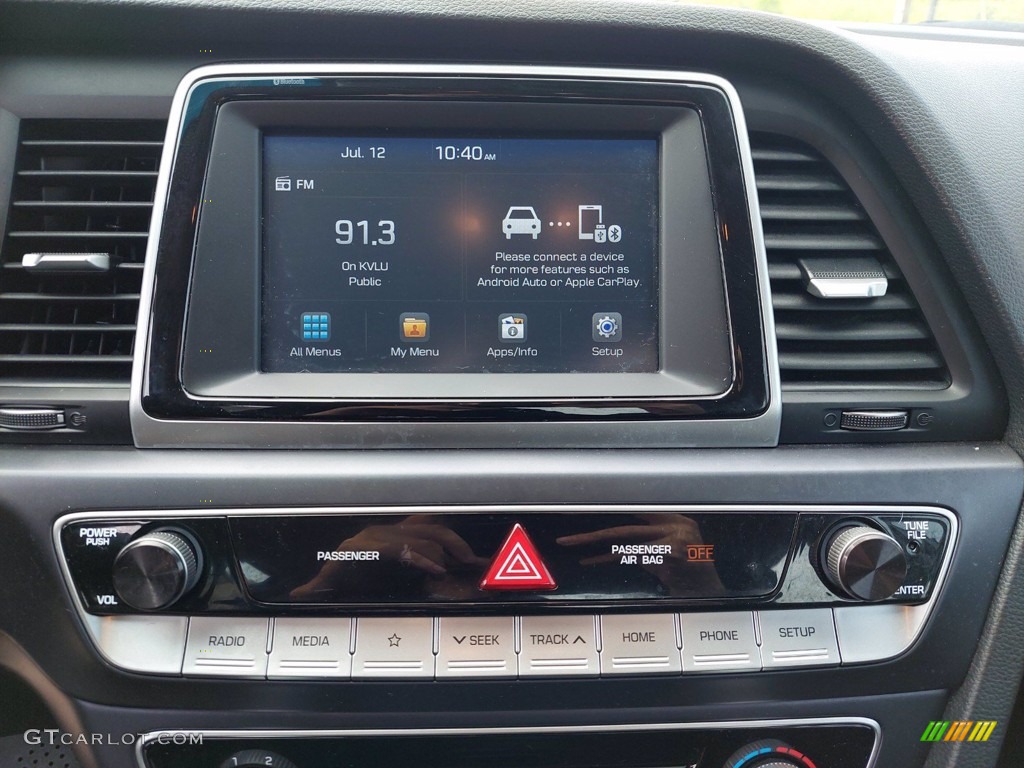 2019 Sonata SE - Machine Gray / Black photo #20