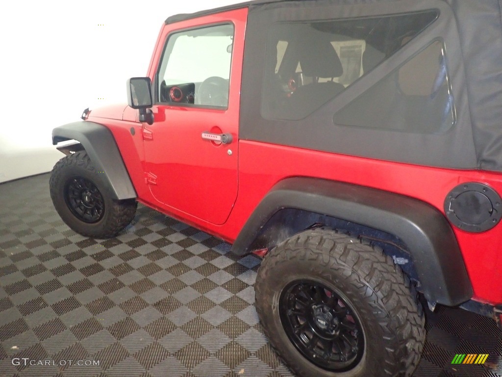 2014 Wrangler Sport 4x4 - Flame Red / Black photo #16