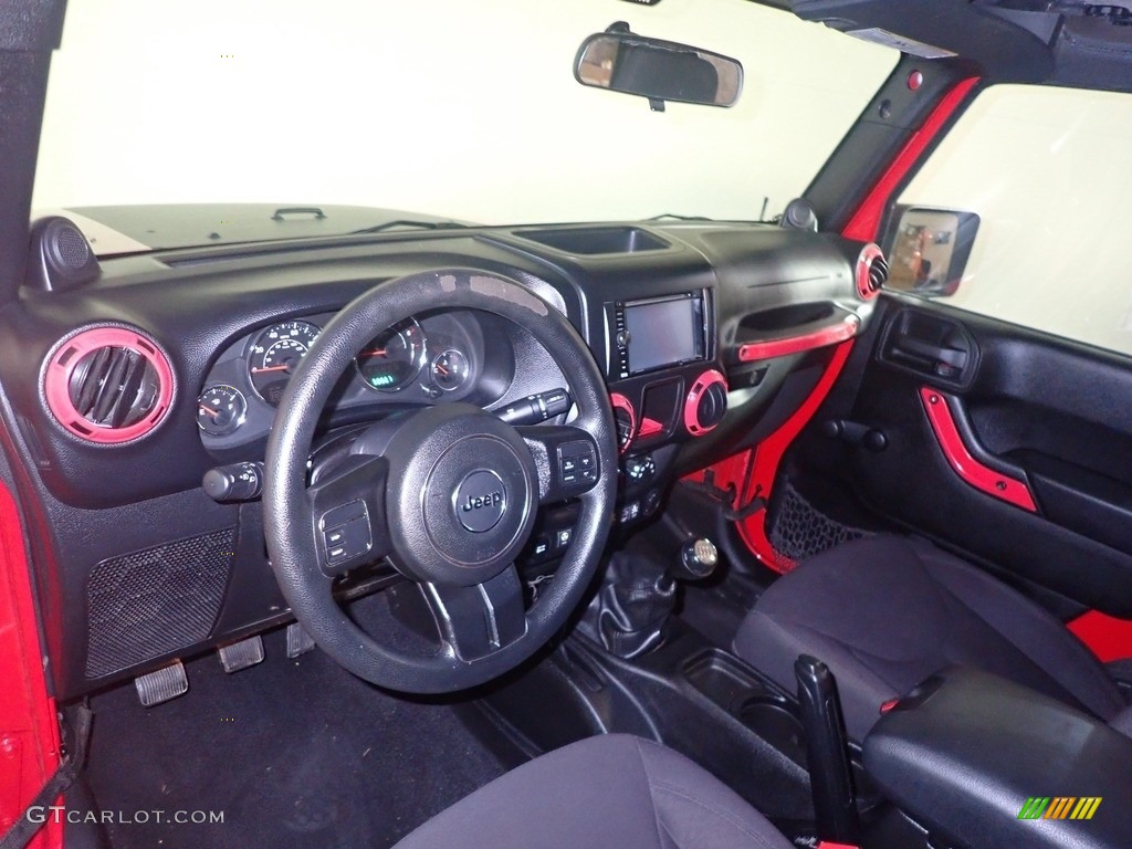 2014 Wrangler Sport 4x4 - Flame Red / Black photo #21