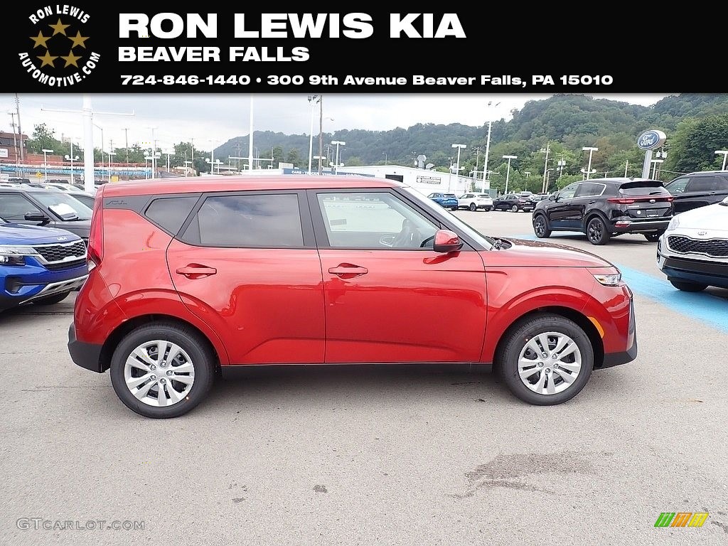 2022 Mars Orange Kia Soul LX 142439489 Photo 18 Car