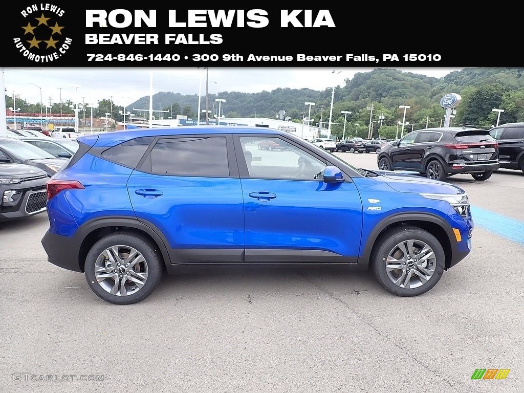 2022 Seltos LX AWD - Neptune Blue / Black photo #1