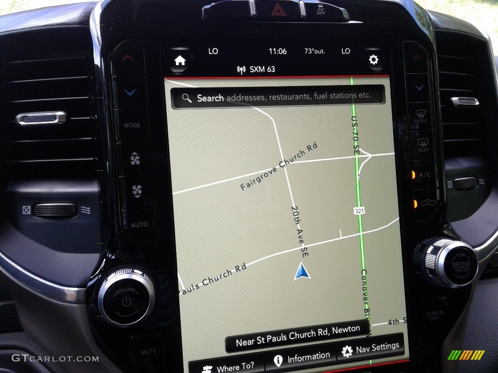 2021 Ram 2500 Laramie Mega Cab 4x4 Navigation Photo #142442074