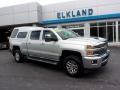 Silver Ice Metallic 2019 Chevrolet Silverado 2500HD LTZ Crew Cab 4WD