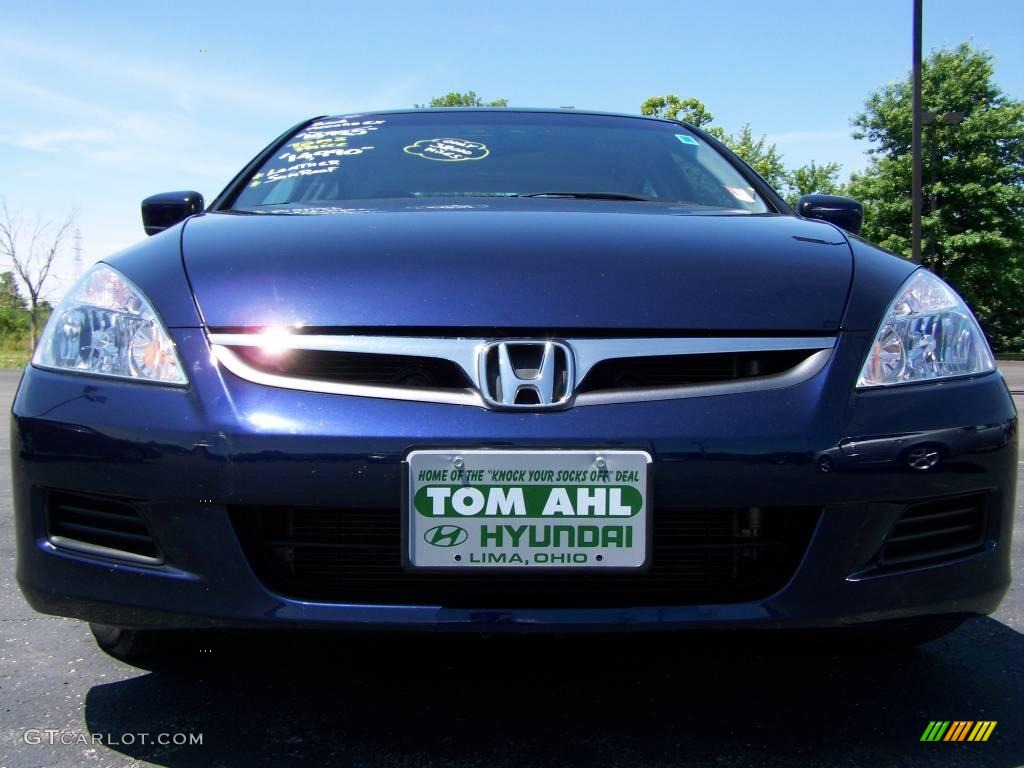 2006 Accord EX-L Sedan - Royal Blue Pearl / Gray photo #3