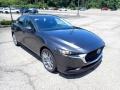 2021 Machine Gray Metallic Mazda Mazda3 Select Sedan AWD  photo #3