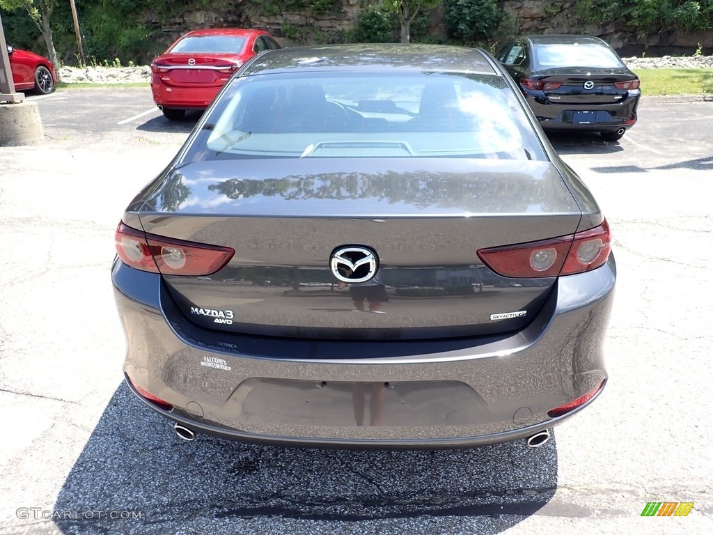 2021 Mazda3 Select Sedan AWD - Machine Gray Metallic / Black photo #8