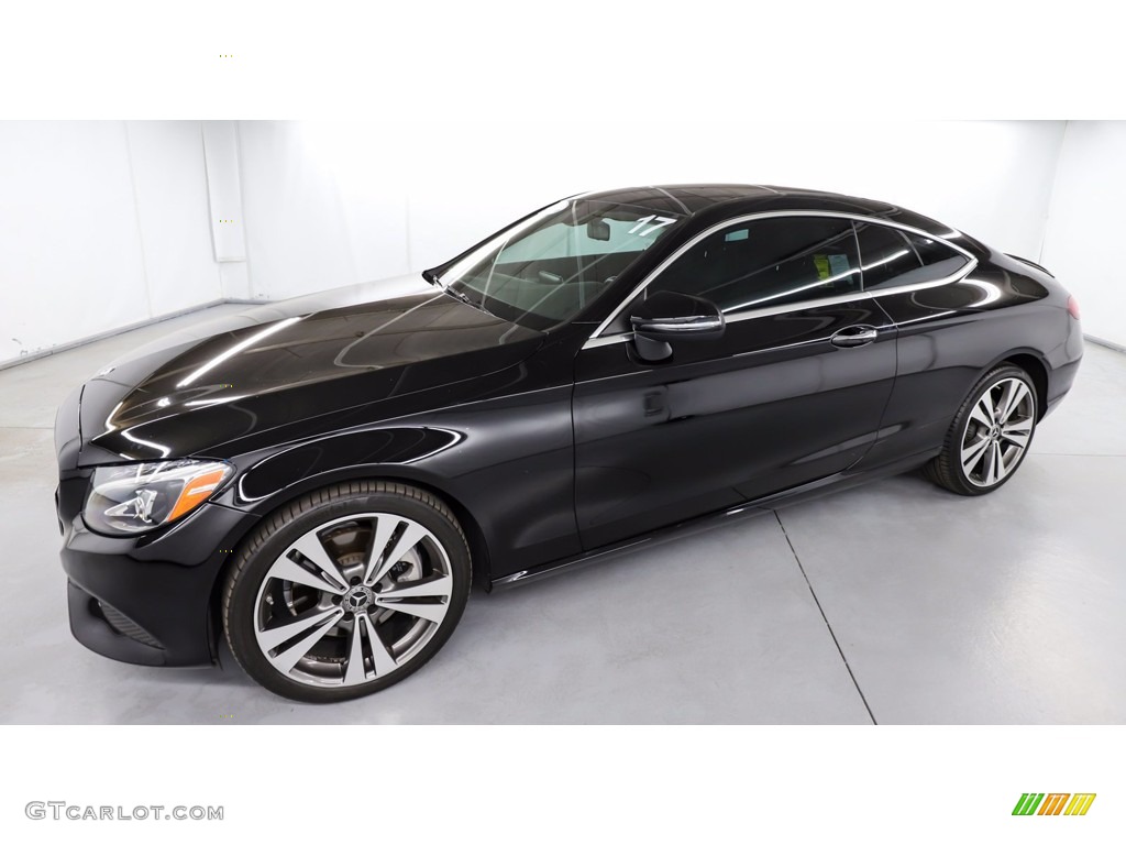 Black 2017 Mercedes-Benz C 300 Coupe Exterior Photo #142443250