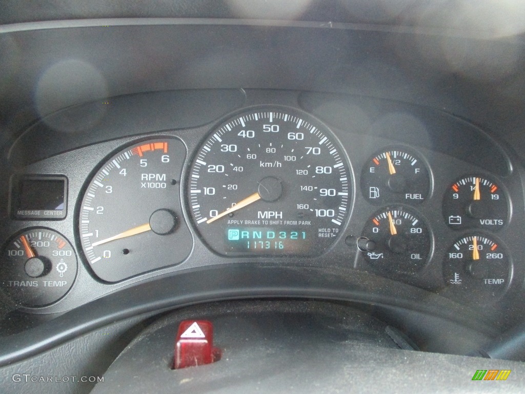 2002 Chevrolet Silverado 2500 LS Crew Cab Gauges Photos