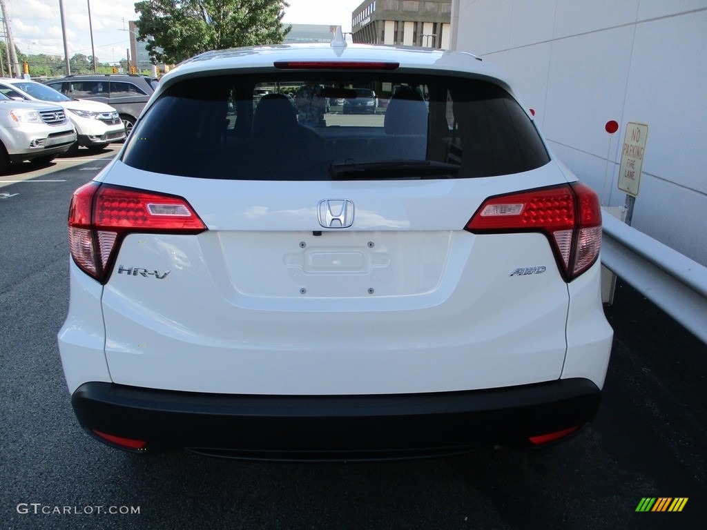 2018 HR-V EX AWD - White Orchid Pearl / Gray photo #4