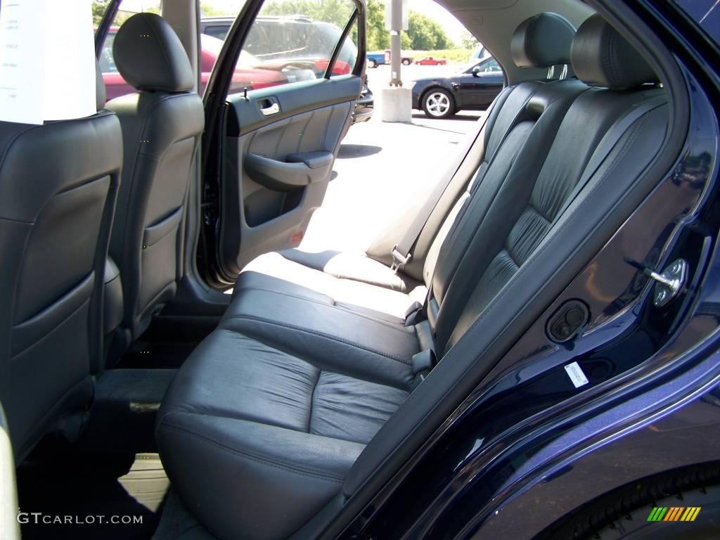 2006 Accord EX-L Sedan - Royal Blue Pearl / Gray photo #10