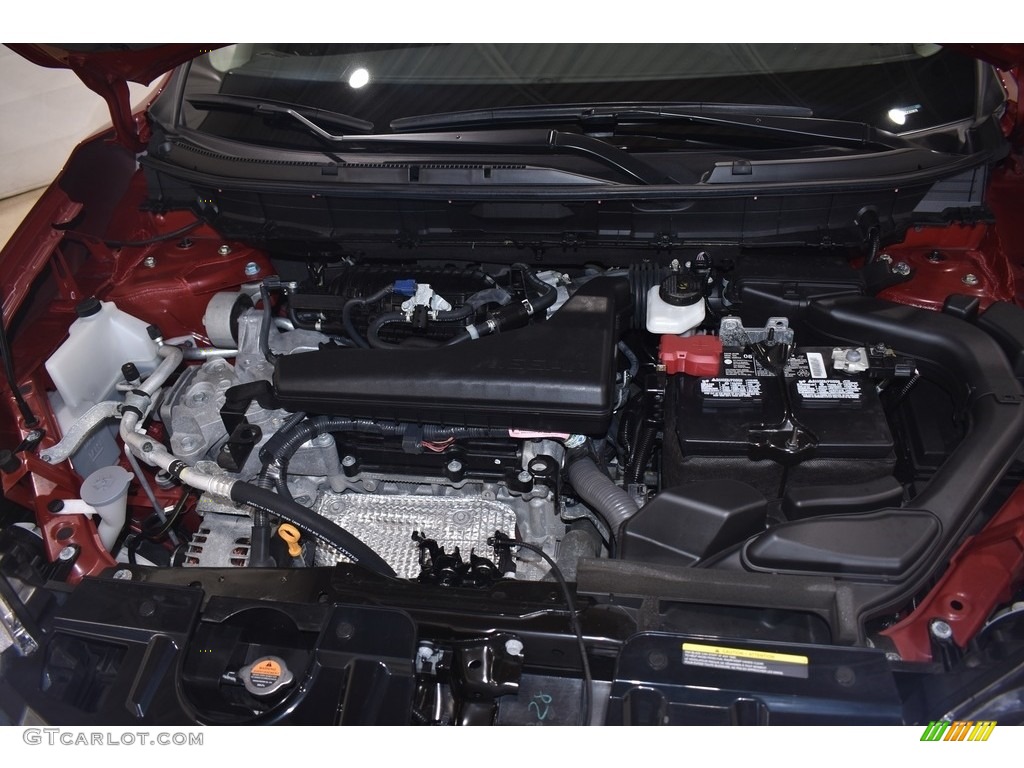 2018 Rogue SV AWD - Scarlet Ember / Charcoal photo #6