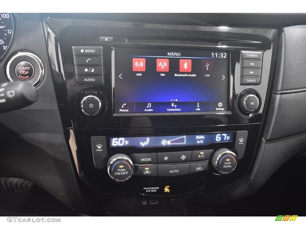 2018 Rogue SV AWD - Scarlet Ember / Charcoal photo #13