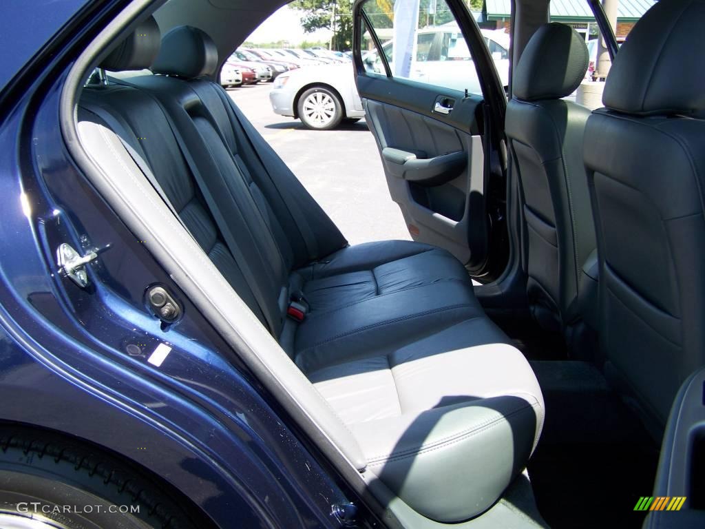 2006 Accord EX-L Sedan - Royal Blue Pearl / Gray photo #11