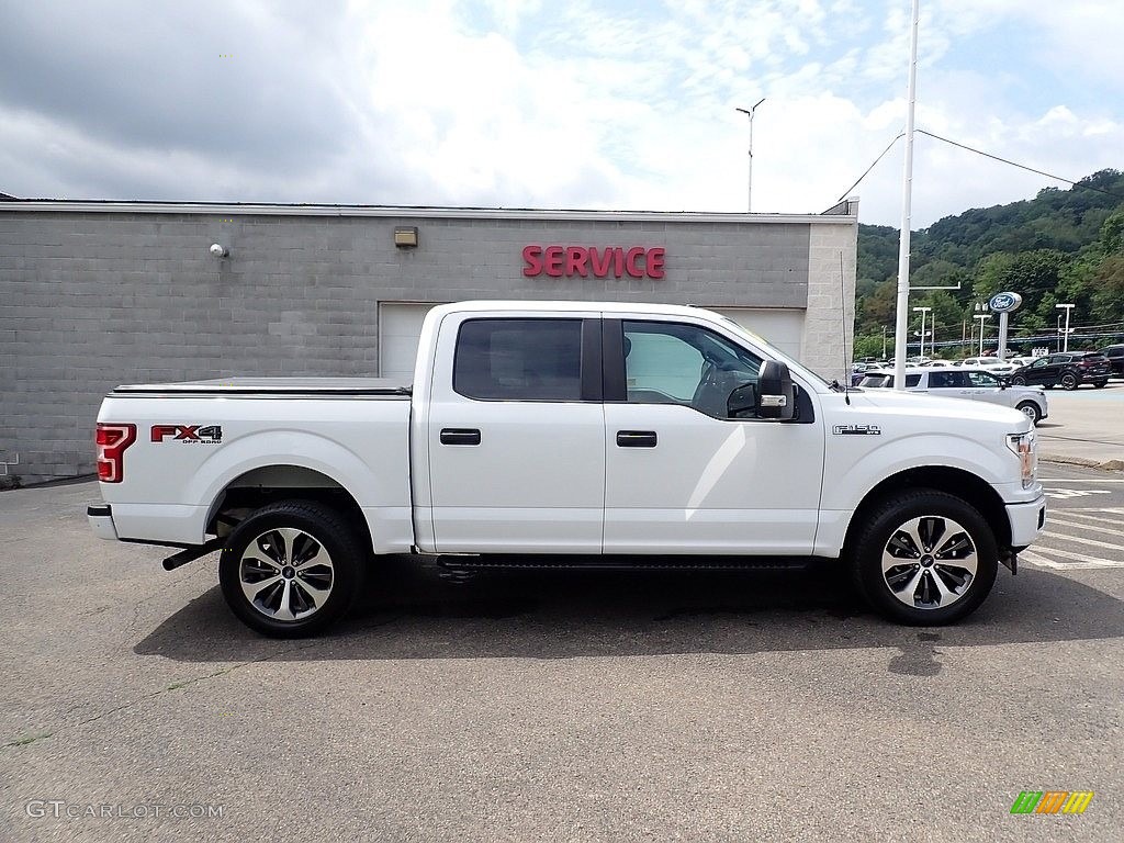 2019 F150 STX SuperCrew 4x4 - Oxford White / Black photo #1