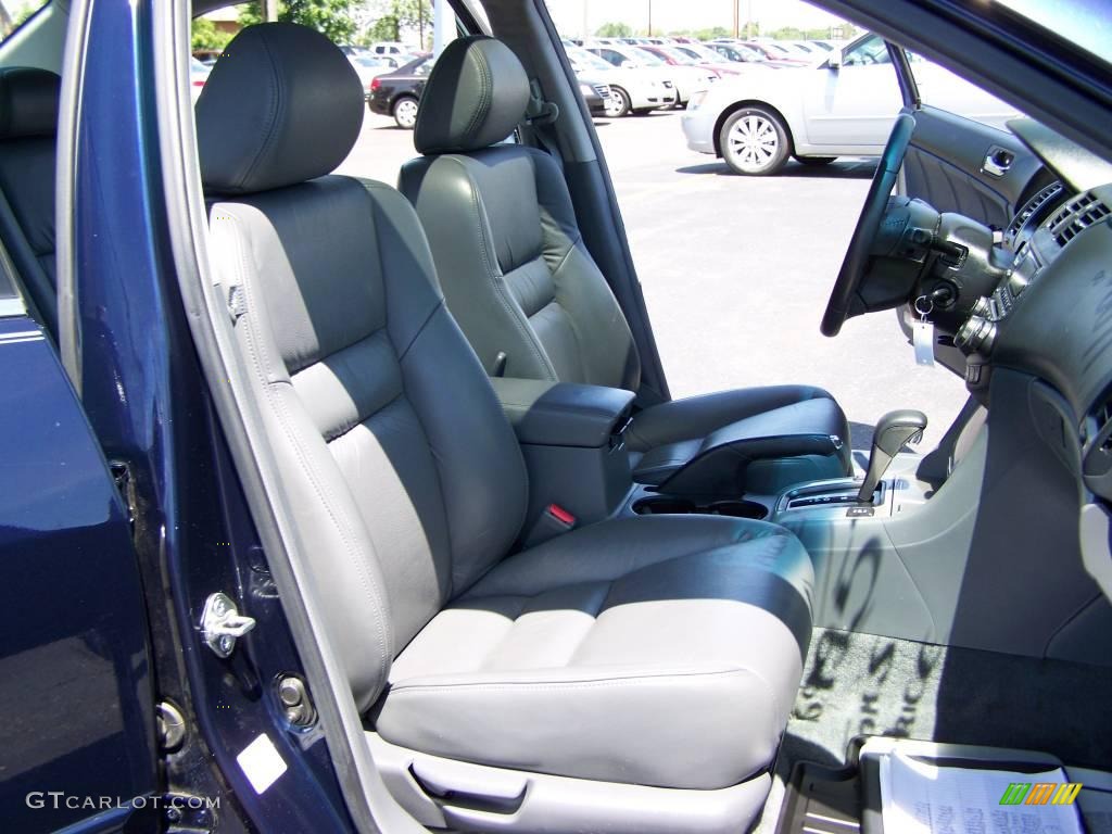 2006 Accord EX-L Sedan - Royal Blue Pearl / Gray photo #12