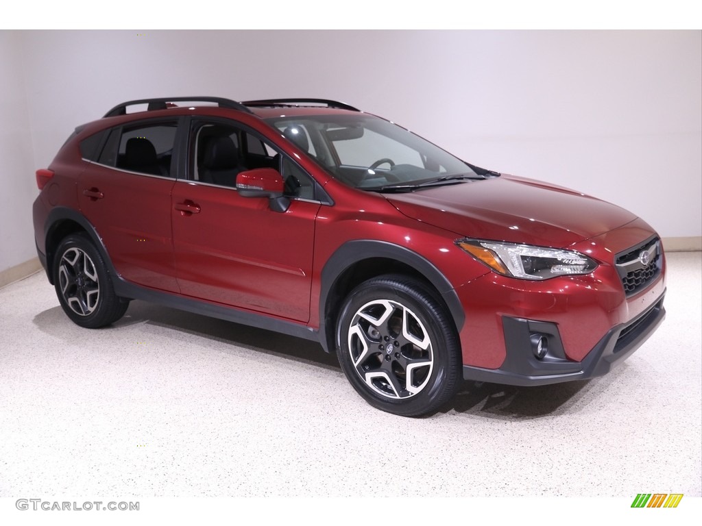 2019 Crosstrek 2.0i Limited - Venetian Red Pearl / Black photo #1