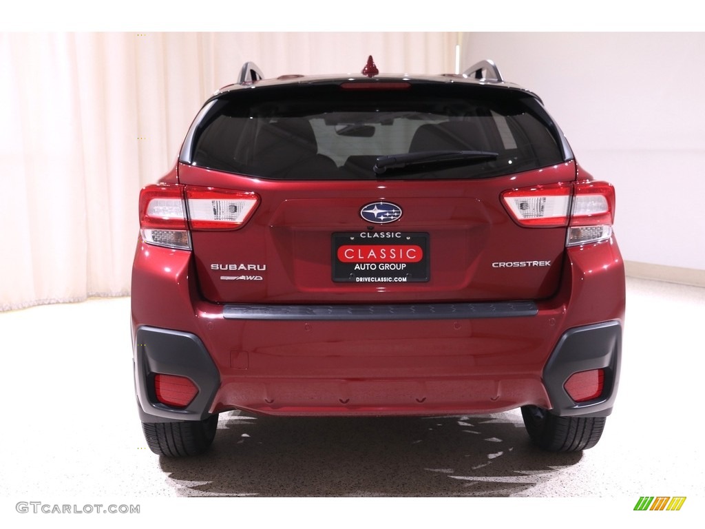 2019 Crosstrek 2.0i Limited - Venetian Red Pearl / Black photo #25