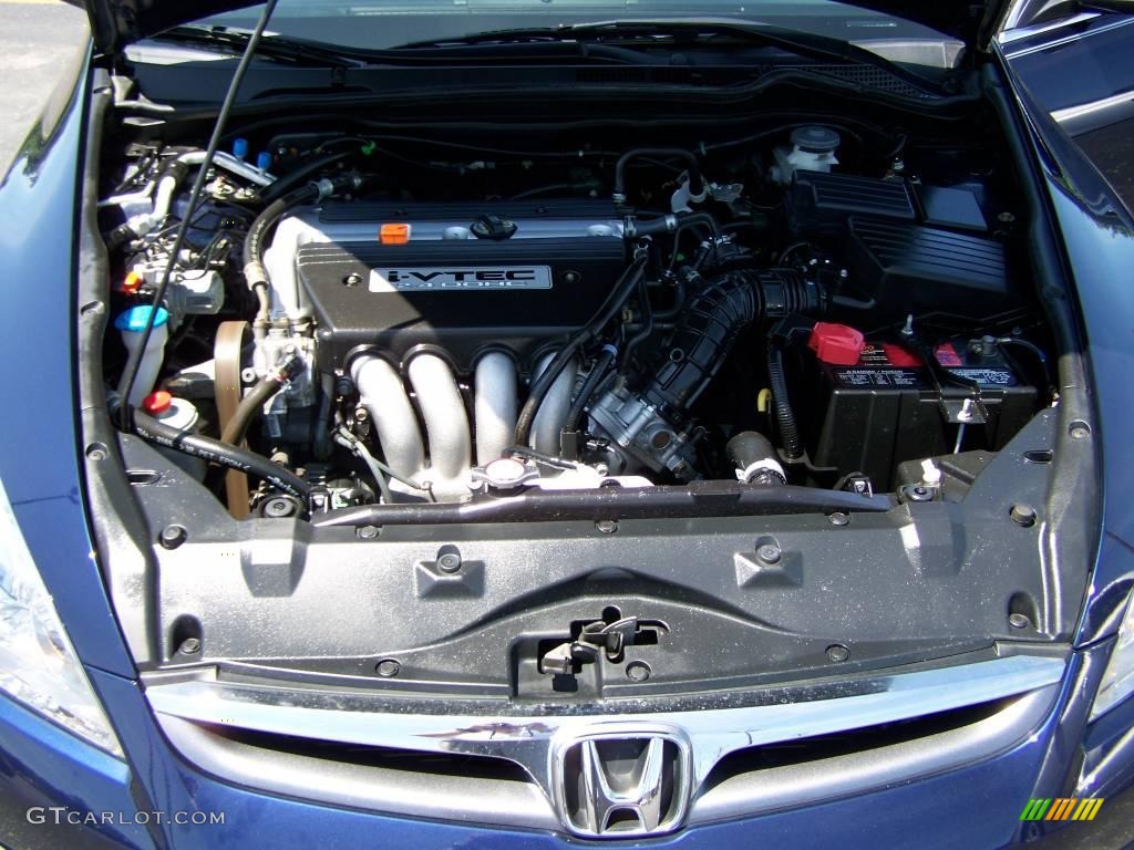 2006 Accord EX-L Sedan - Royal Blue Pearl / Gray photo #15