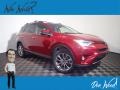 Ruby Flare Pearl 2018 Toyota RAV4 Limited AWD