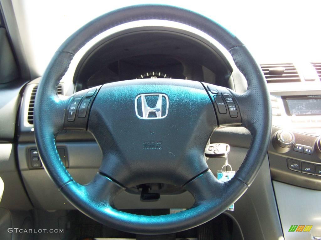 2006 Accord EX-L Sedan - Royal Blue Pearl / Gray photo #17