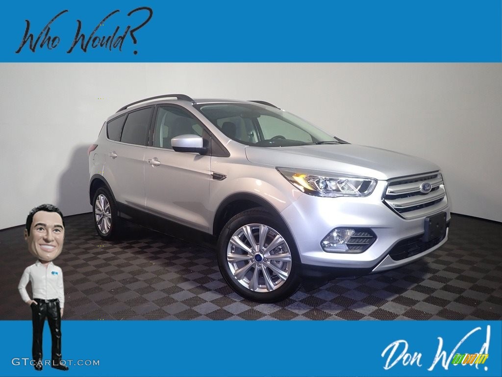 2019 Escape SEL 4WD - Ingot Silver / Chromite Gray/Charcoal Black photo #1