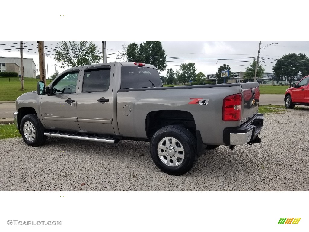 2013 Silverado 2500HD LT Crew Cab 4x4 - Graystone Metallic / Ebony photo #3