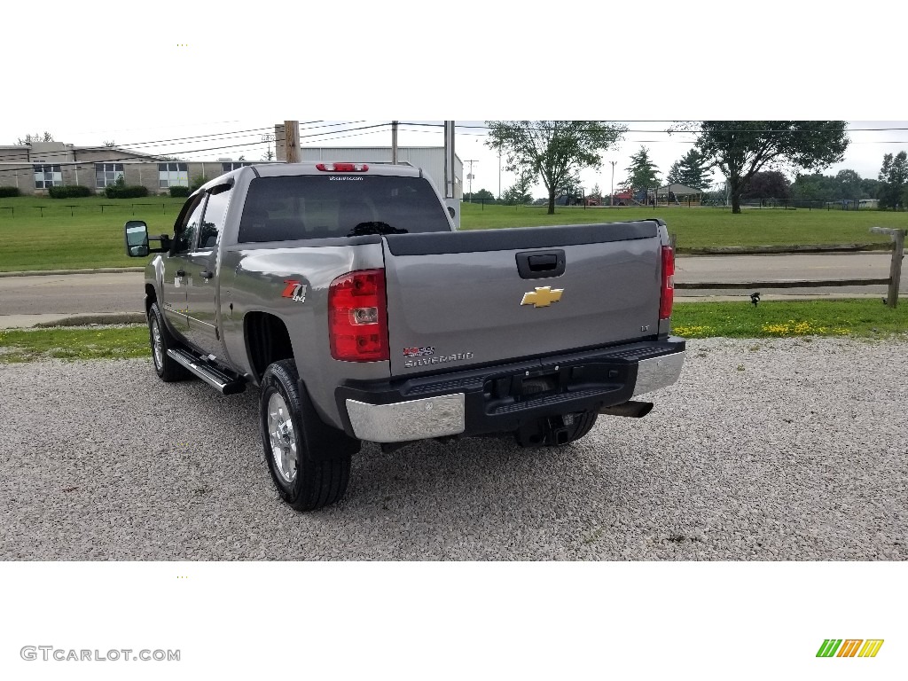2013 Silverado 2500HD LT Crew Cab 4x4 - Graystone Metallic / Ebony photo #4